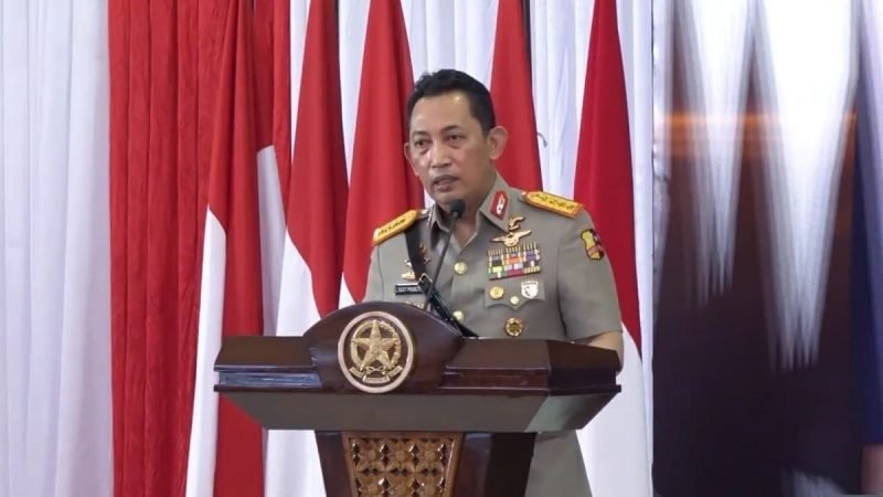 Ket Foto : Kapolri Jenderal Pol Listyo Sigit Prabowo