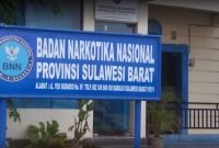 Kantor BNN Provinsi Sulawesi Barat ( Foto.Mamujupos )