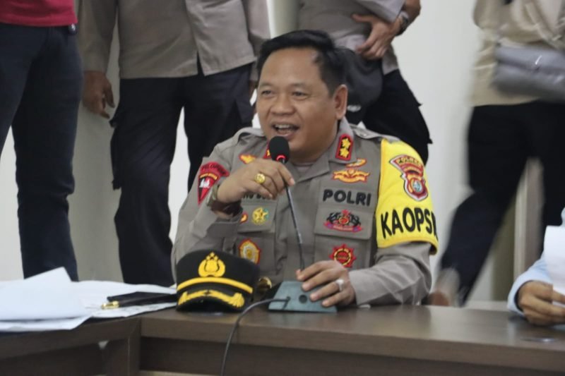 Kapolres Polman, AKBP Agung Laksono.(Foto/Aji)