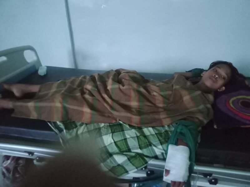 Korban Nirwansyah alias Anca, kondisinya semakin memprihatinkan dan masih terbaring di RS Regional Mamuju.
